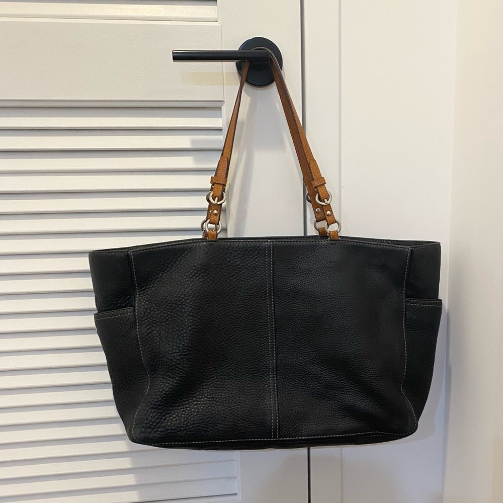 Coach Pebble Leather Chelsea Tote Bag / Work Tote Bag